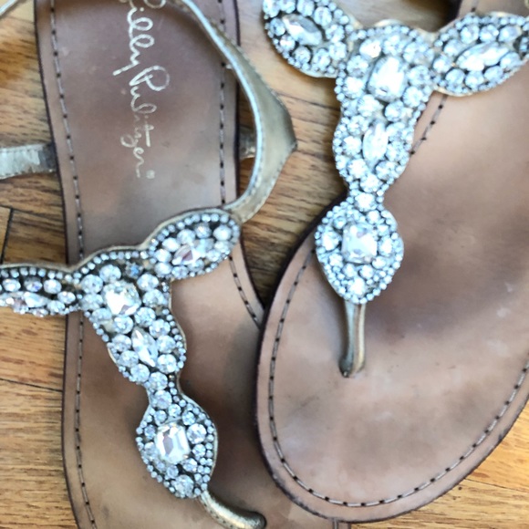 Lilly Pulitzer embellished sandal - Picture 5 of 6